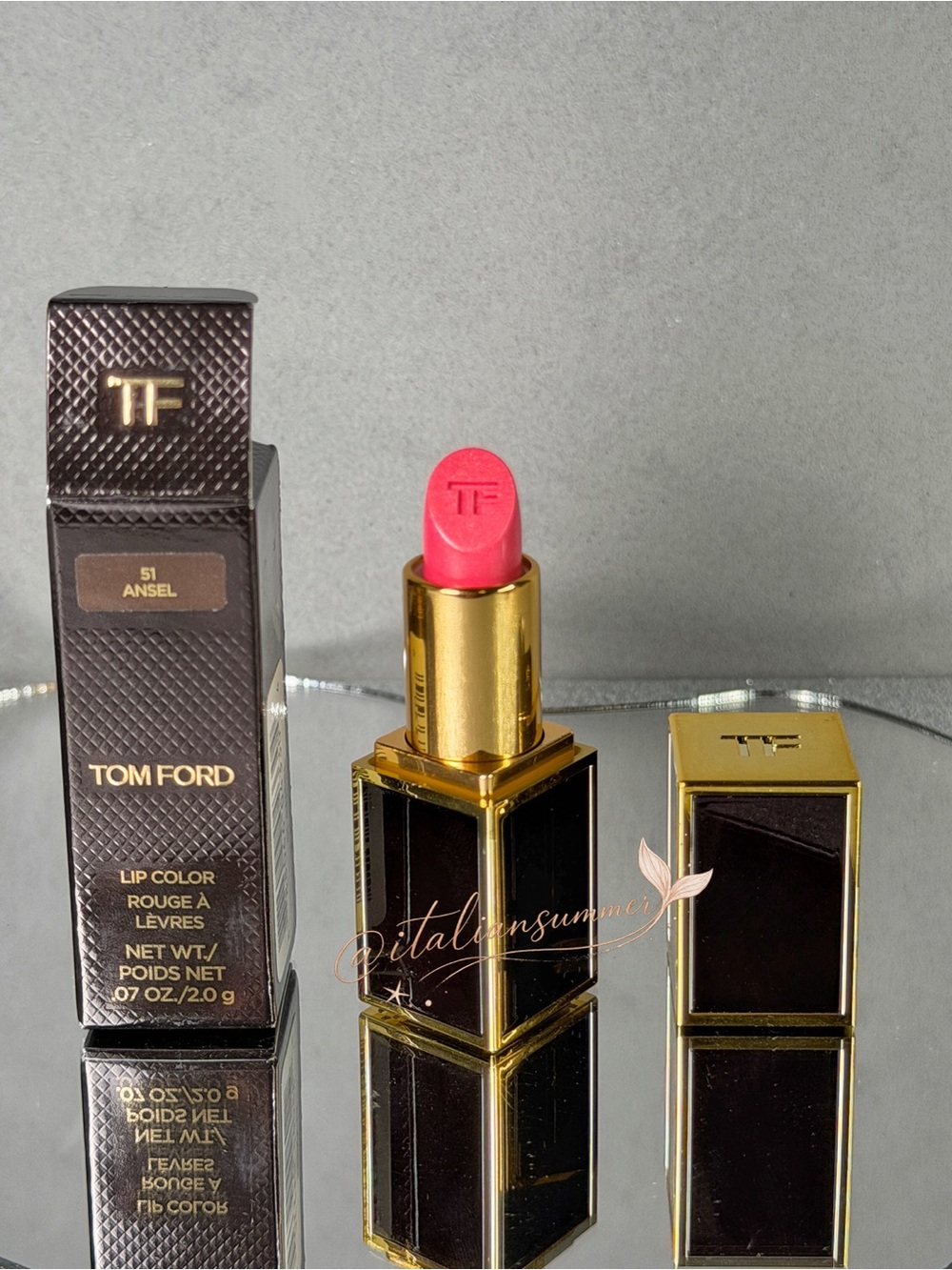 Tom Ford Ansel 51 Lipstick Lips & Boys Mini Discontinued Rare Authentic